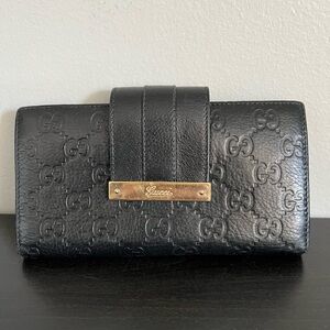 Gucci Black Leather Women’s Wallet